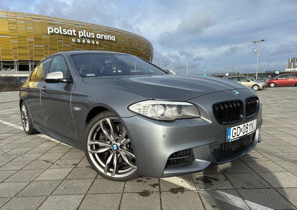 BMW Seria 5 cena 93000 przebieg: 212000, rok produkcji 2013 z Gdańsk małe 79